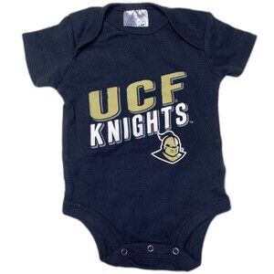 UCF Knights Bodysuit 0-3 Months Black Unisex Baby
